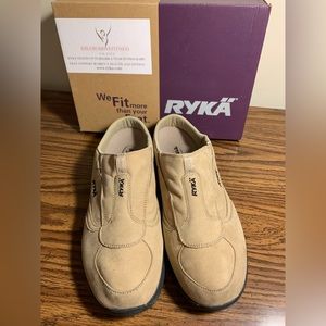 Ryka women’s tan slip on shoes